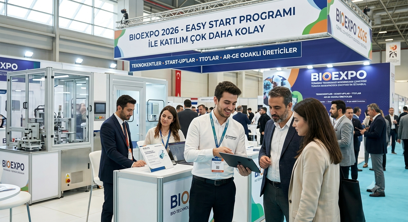 Easy Start Programı ile BIOEXPO 2026'ya Katılım Artık Çok Daha Kolay